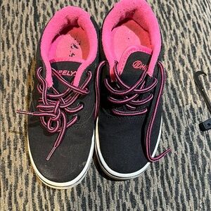 Black and Pink Kids Shoes